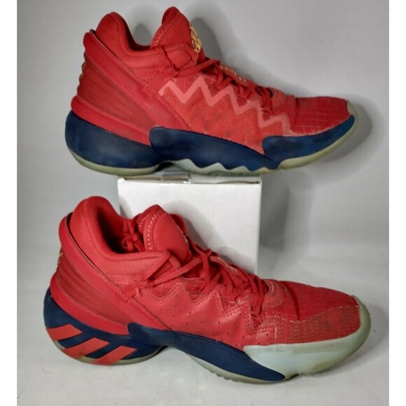 Marvel Adidas D.O.N. Issue 2 J Spider Man Sneakers US Size 5.5 UK 5- G55709 EUC - Picture 6 of 12